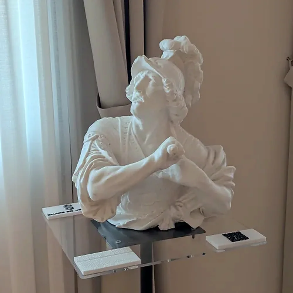 Statua riprodotta fedelmente tramite stampa 3D