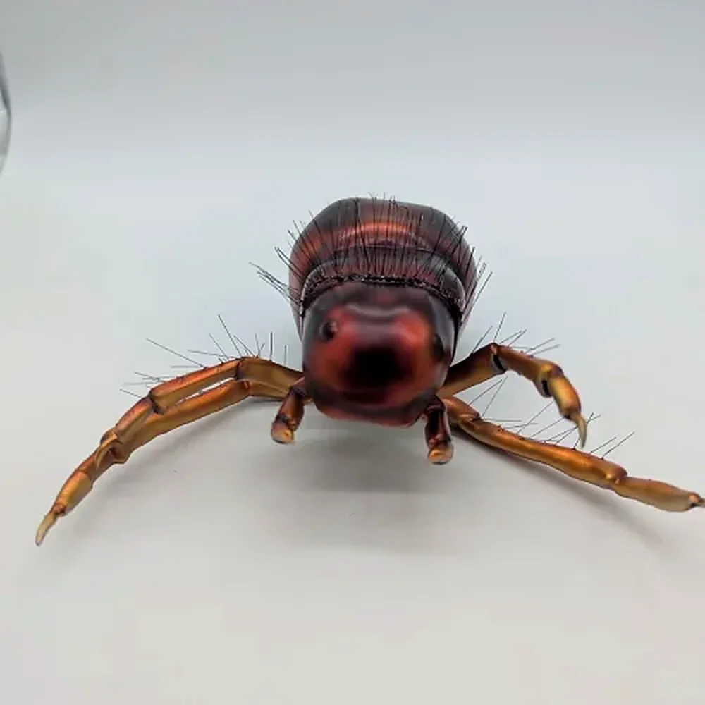 Riproduzione ad altissima definizione di un insetto ottenuta da scansione 3D